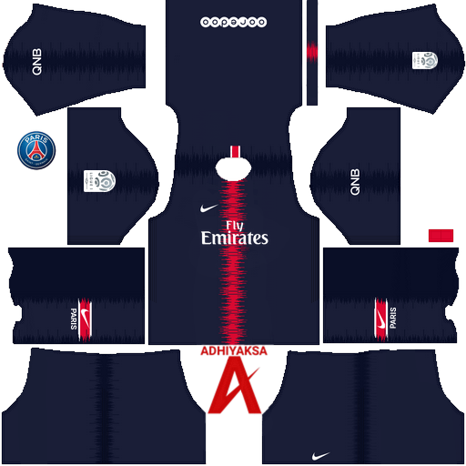 Update, Paris Saint-Germain ( PSG ) Kit 2018/2019 | Kits FTS/DLS ...