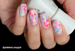 nail watercolor floral crazies united imply manicure watercolors technique totally actual doesn course could using