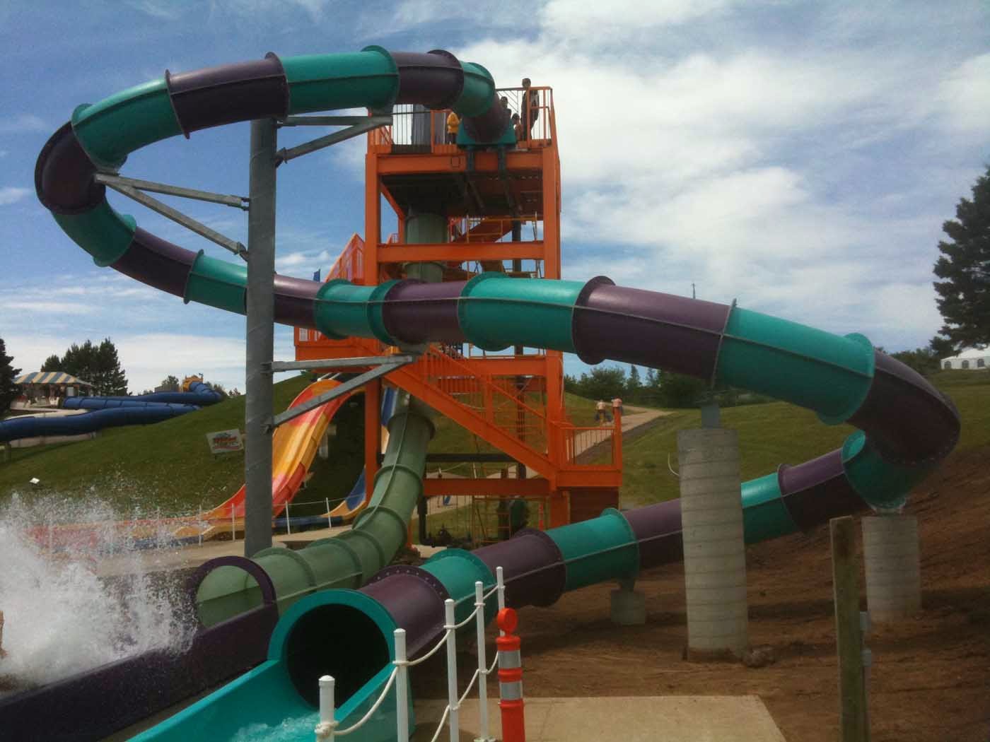 Rollering Around Magic Mountain Water Park