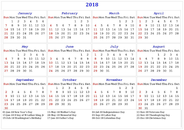 2018 Calendar, 2018 Calendar Print, 2018 Calendar Printable, 2018 Calendar Printable Template, 2018 Calendar Printable Templates, 2018 Calendars, 2018 Calendars Print, 2018 Calendars Printable