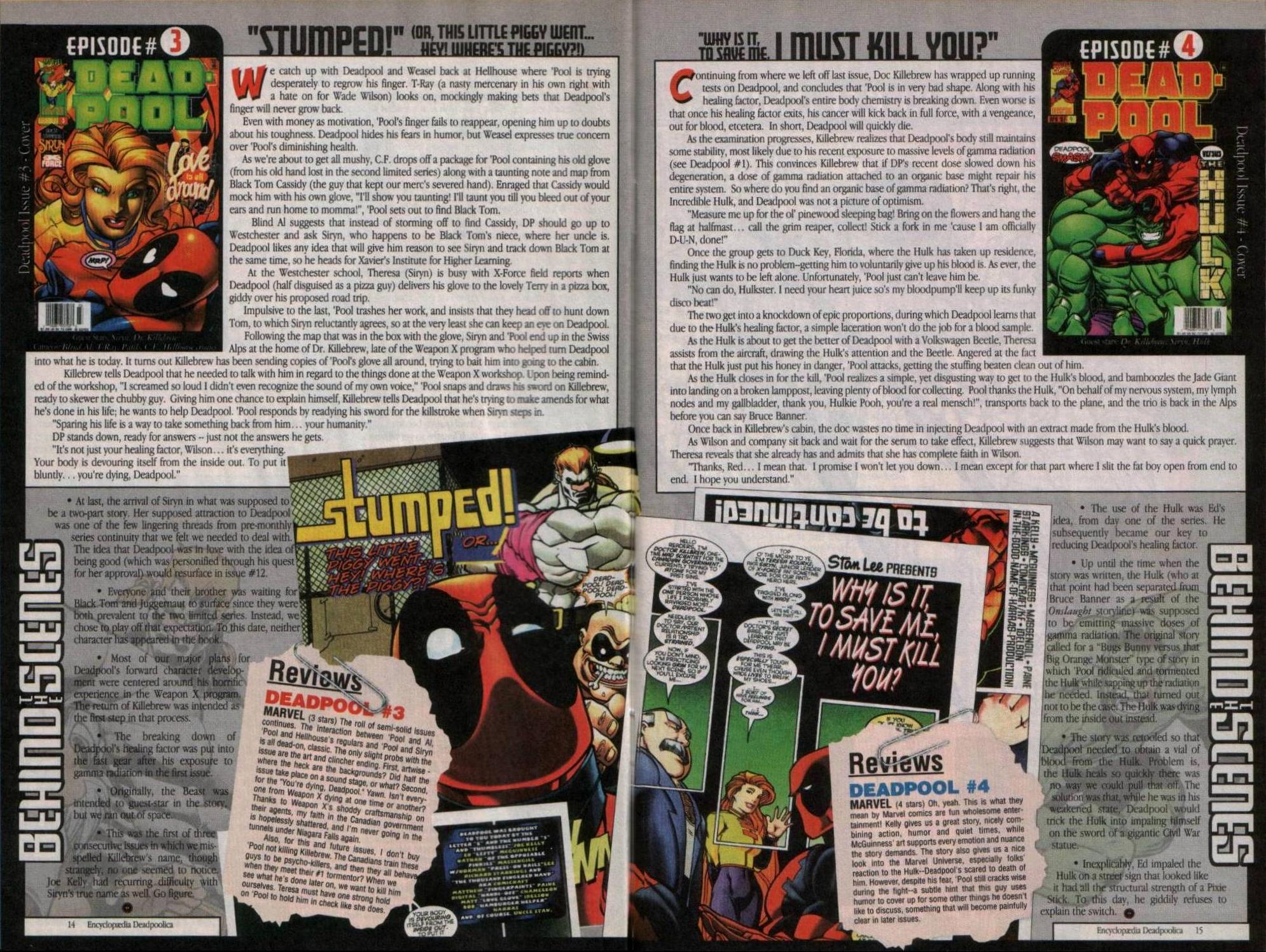 Read online Encyclopædia Deadpoolica comic -  Issue # Full - 12
