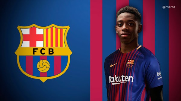 Oficial: El FC Barcelona confirma el fichaje de Dembélé