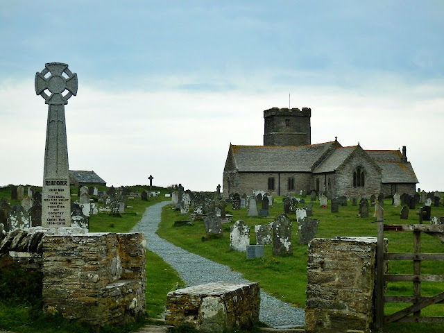 St Materiana's church, Tintagel, Cornwall
