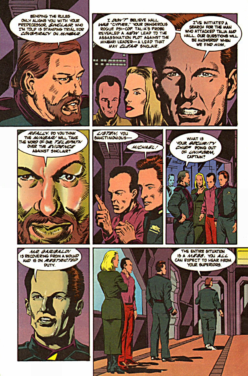Read online Babylon 5 (1995) comic -  Issue #4 - 6