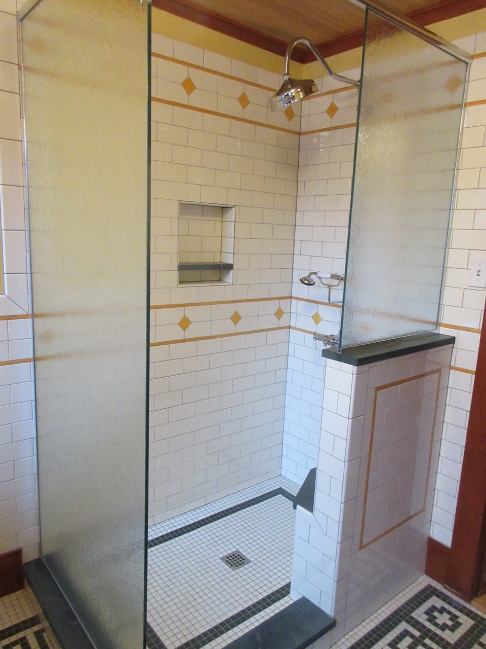 Laurelhurst Craftsman Bungalow: Master Bath Shower Almost