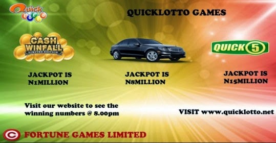1 With Just N200 You Can Play Quicklotto Online & Make Money
