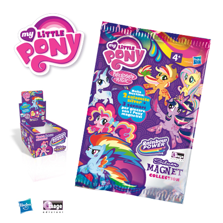 My Little Pony Silver Magnet Collection Rainbow Power