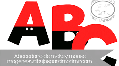 Abecedario para imprimir letra por letra 🎈 Gratis