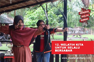 memanah melatih kita untuk bersabar memanah melatih kita untuk bersabar