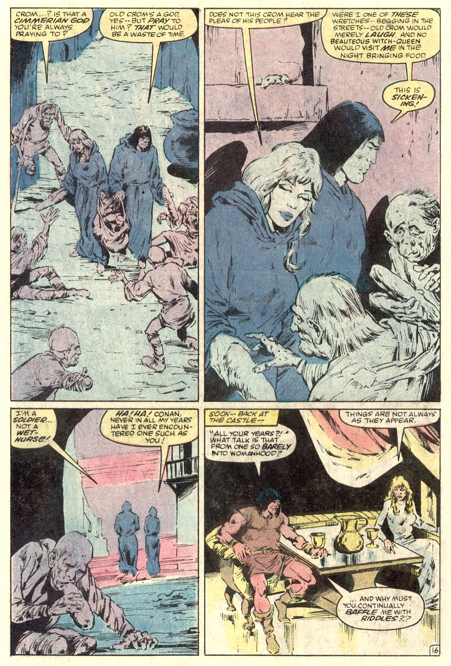 Read online Conan the Barbarian (1970) comic -  Issue # Annual 8 - 18