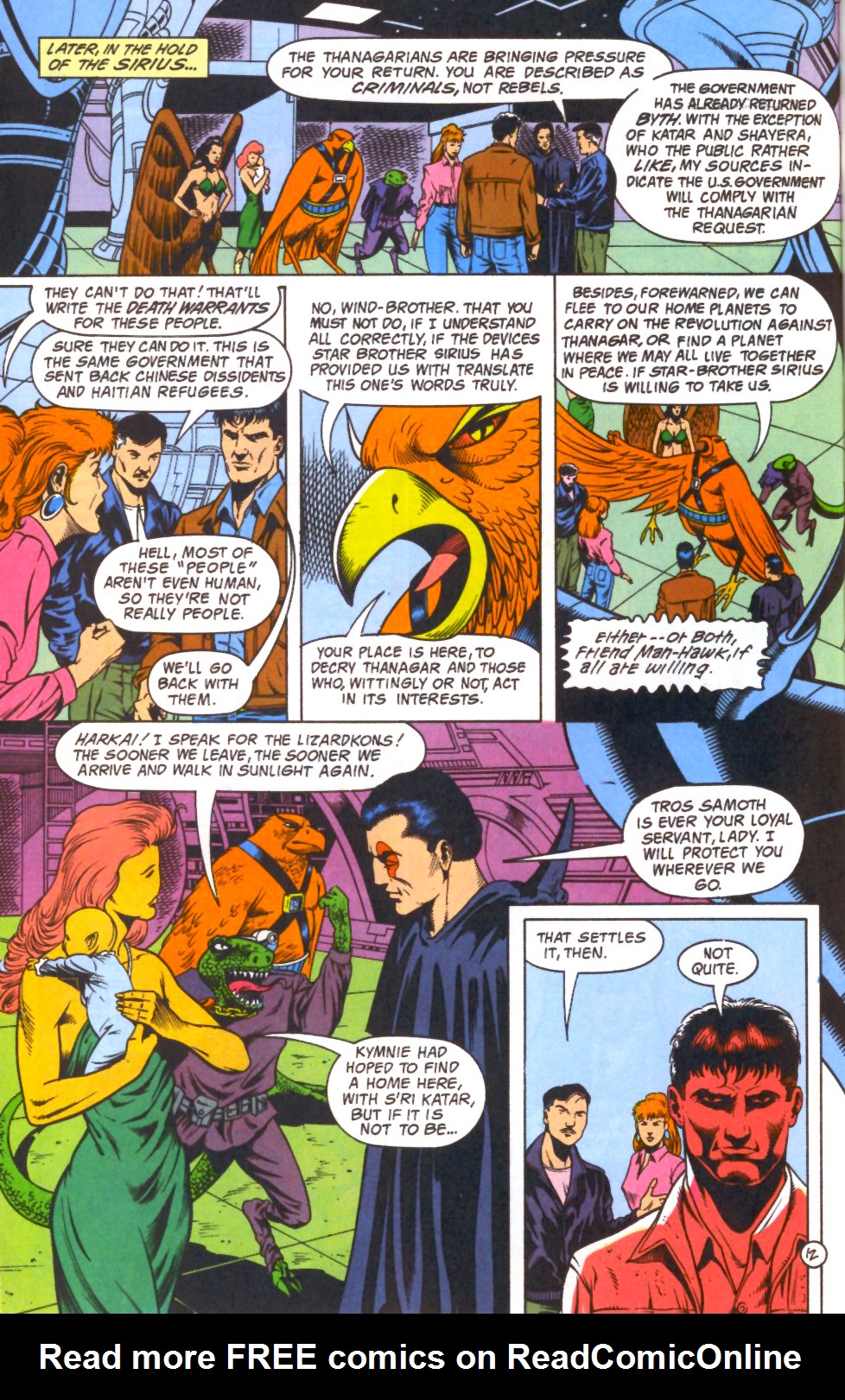 Read online Hawkworld (1990) comic -  Issue #26 - 13