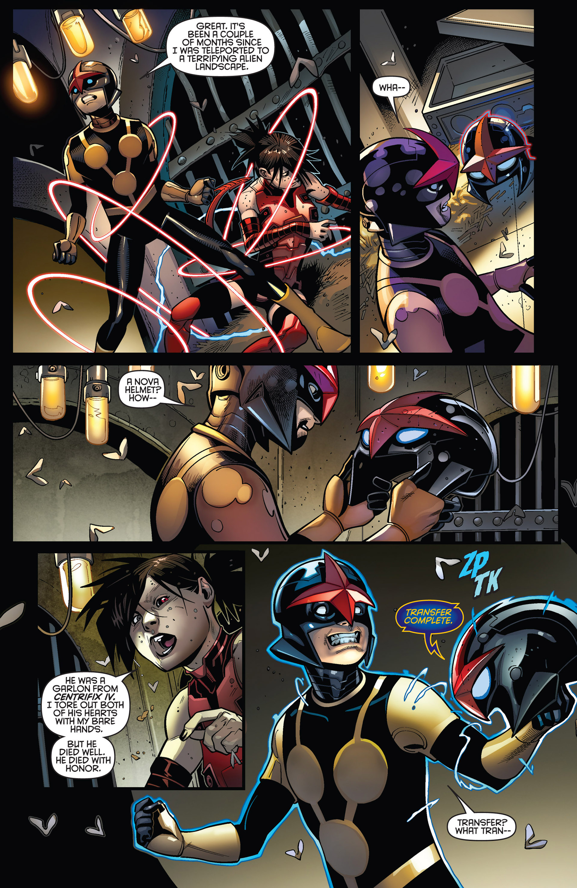 Read online Nova (2013) comic -  Issue #9 - 16