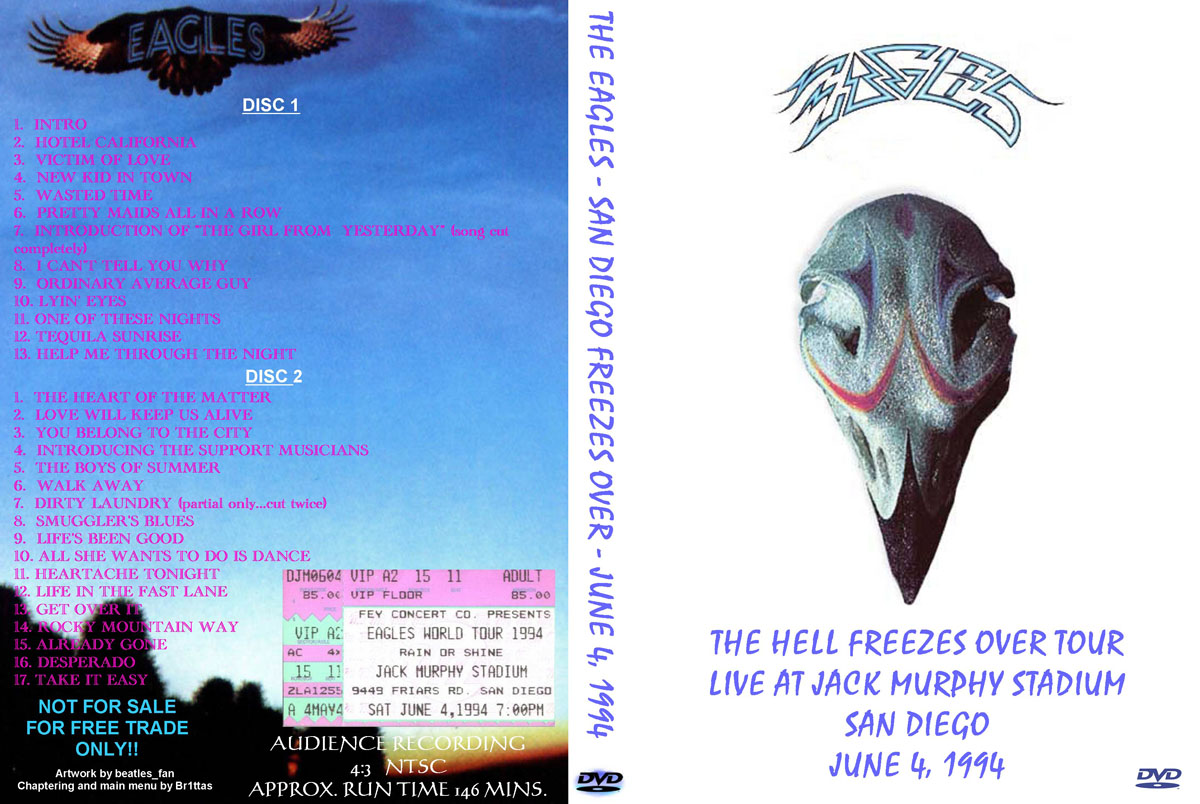 Deer5001rockcocert The Eagles 1994 06 04 San Diego