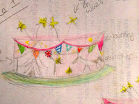 Gifford Circus Cake Sketch