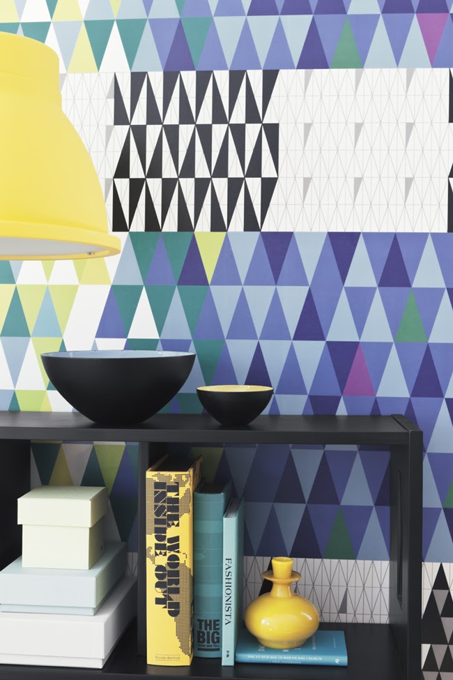 Wallpapers by Scandinavian designers Anna G.