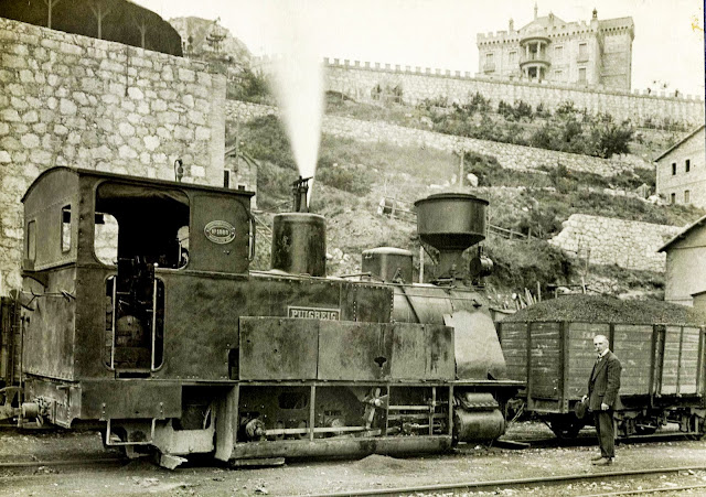 locomotora berga figols las minas castillo olano sant corneli consolacio carbones de berga