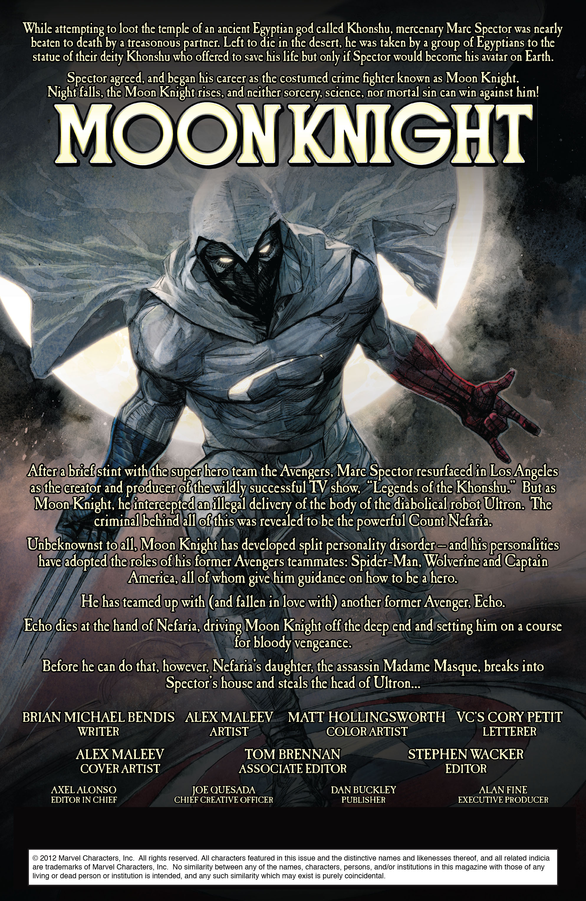 Read online Moon Knight (2011) comic -  Issue #11 - 2