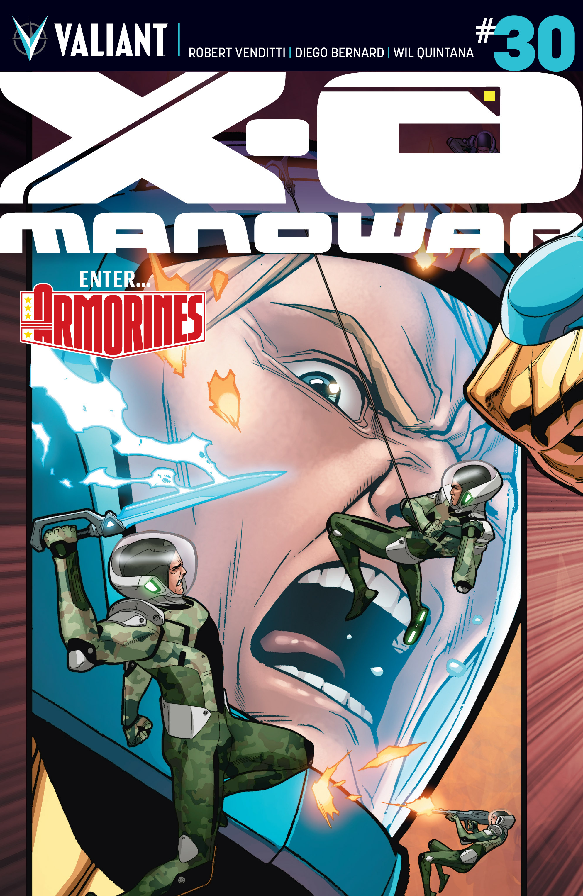 Read online X-O Manowar (2012) comic -  Issue #30 - 1