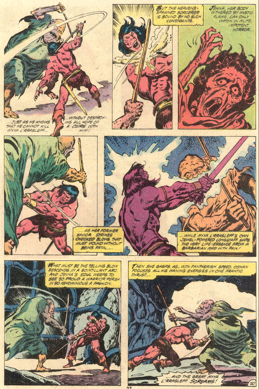 Read online Conan the Barbarian (1970) comic -  Issue #118 - 21
