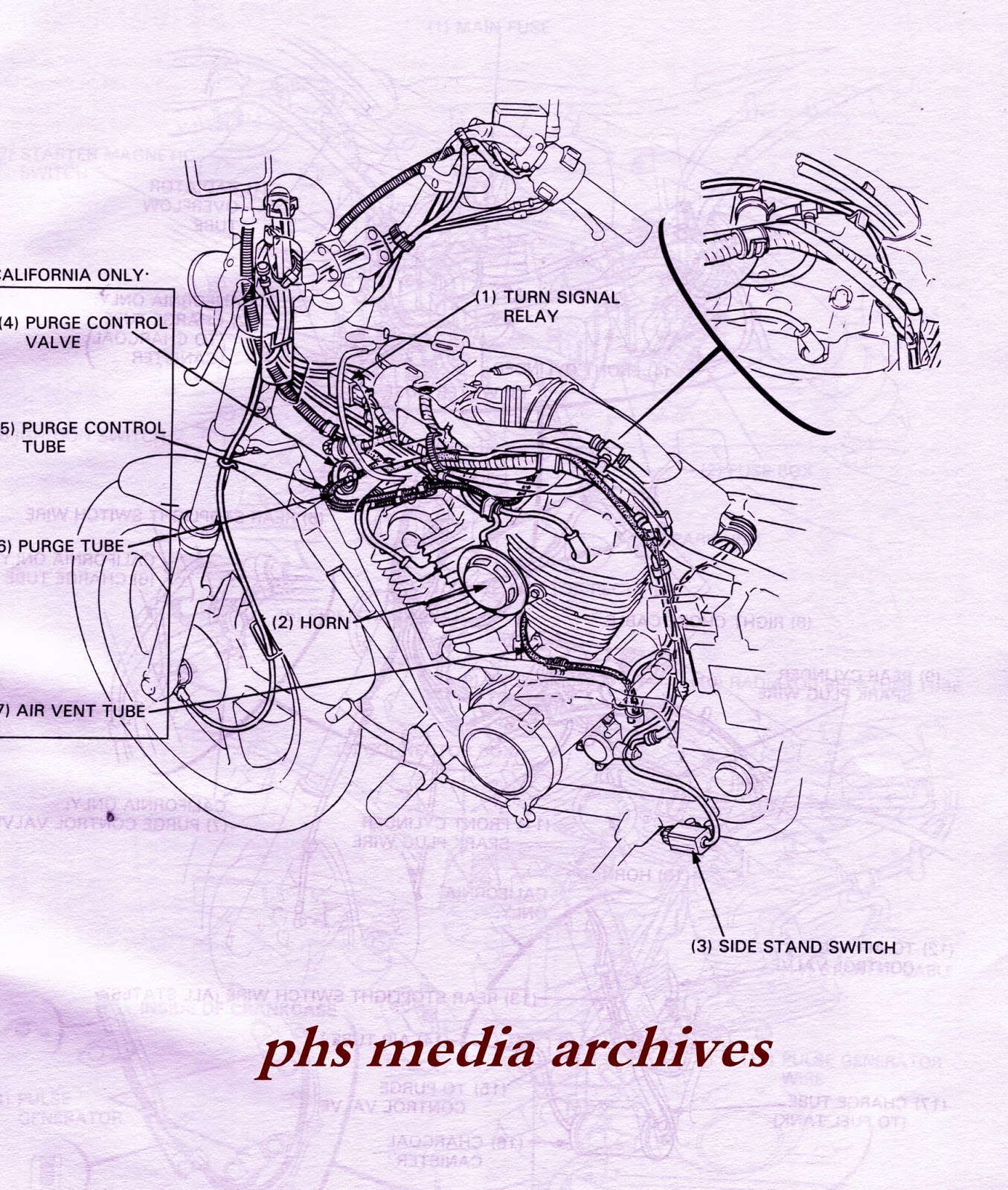 1987 Honda Shadow Ignition Wiring - Wiring Diagram Schema