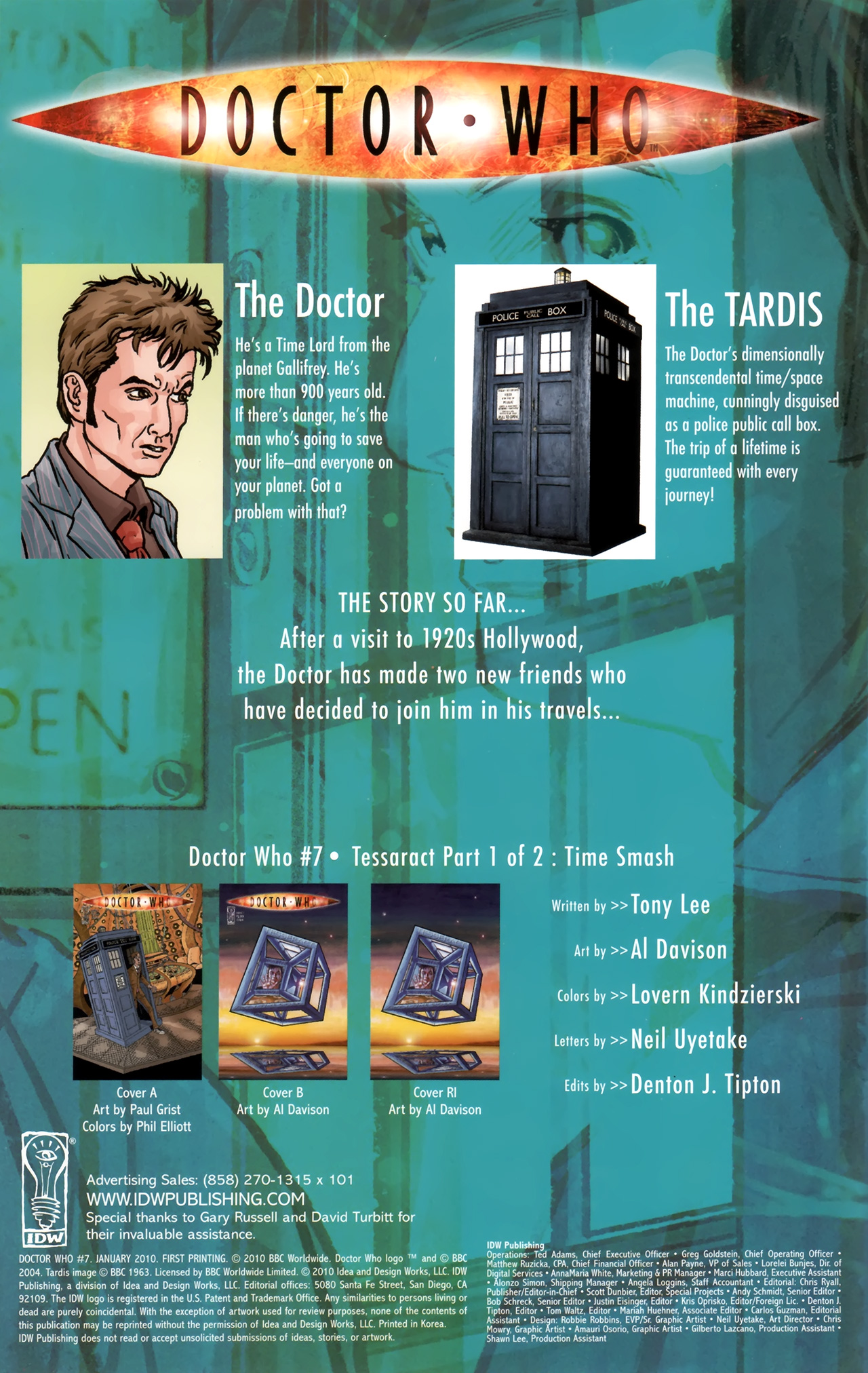 Read online Doctor Who (2009) comic -  Issue #7 - 3