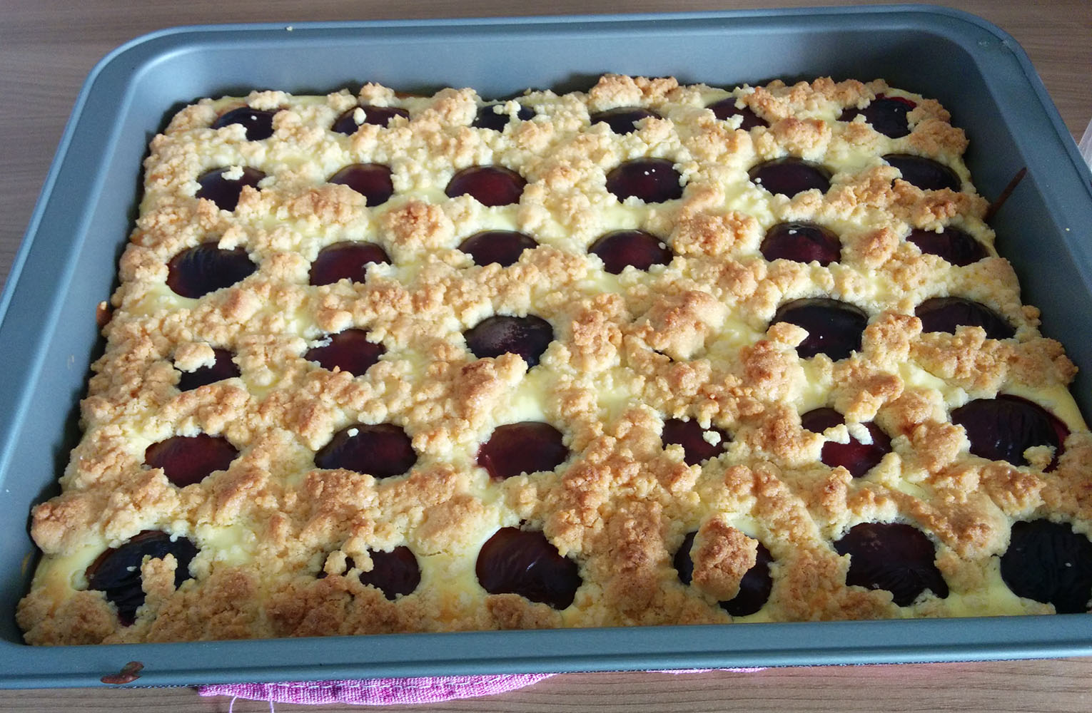 Diese, Solche und Andere Rezepte: Zwetschgen-Topfen-Blechkuchen mit ...