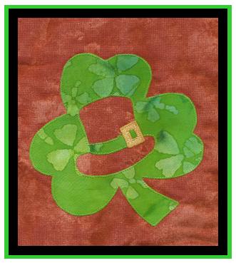 ~~Primitive Irish Leprechaun-Shamrock Ornies~PATTERN #40 