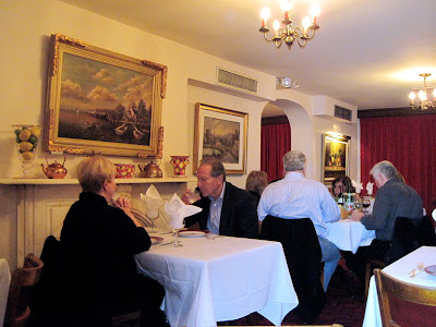 The inside of an old apartment has now become the spot for dining in New York