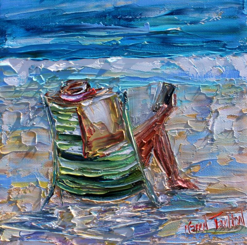 Karen Tarlton Beach paintings by Karen Tarlton