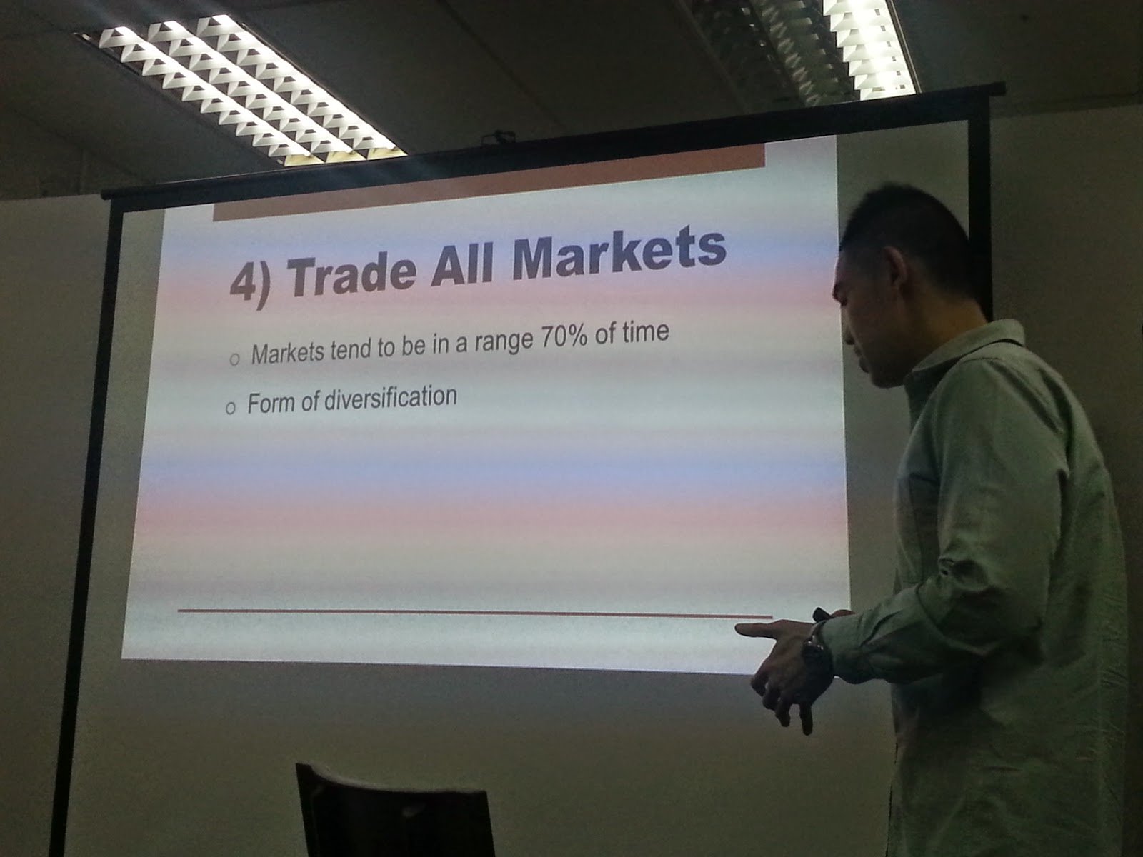 Singapore Seminars Courses and Preview Trading with Rayner