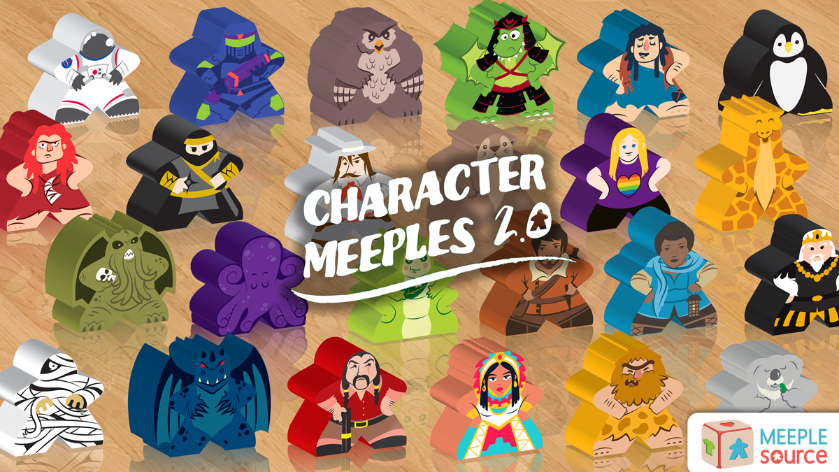 Character Meeples! by Meeple Source — Kickstarter
