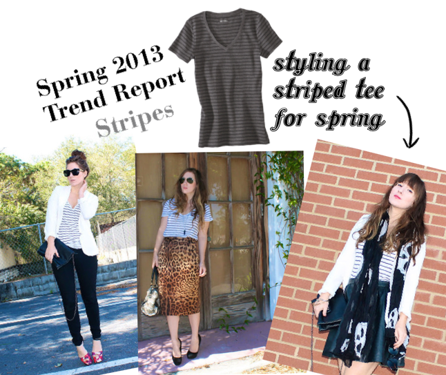 Styling a Striped Tee for Spring - TfDiaries