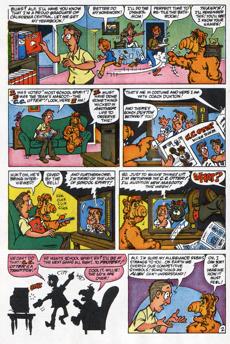 Read online ALF comic -  Issue #6 - 3