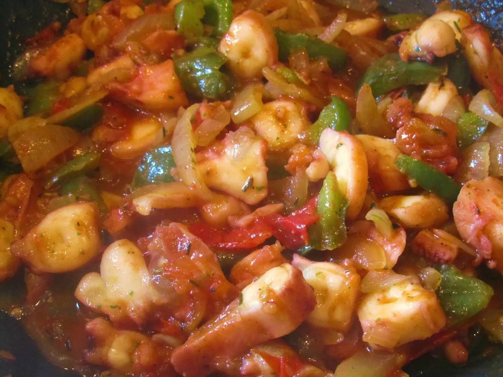 TENTACULES DE POULPE A LA PORTUGAISE | la-cuisine-de-david
