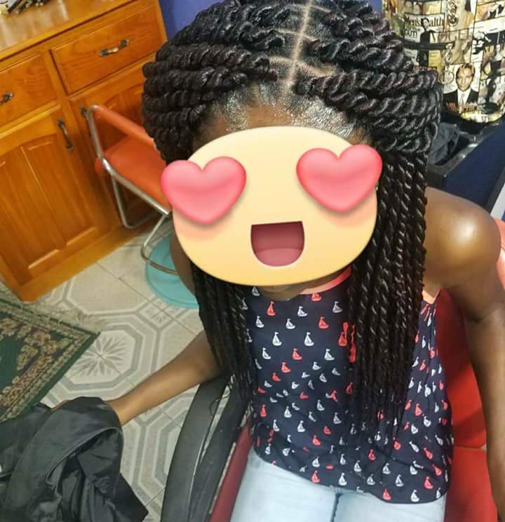 twist braid Hair By Triangle salons