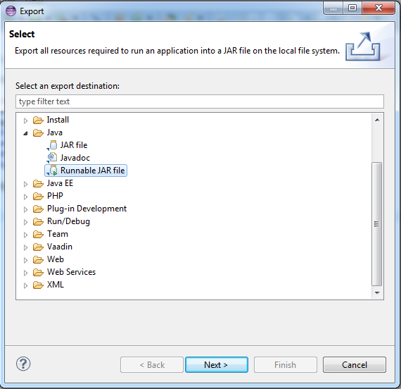 Java Util Eclipse Crear un JAR