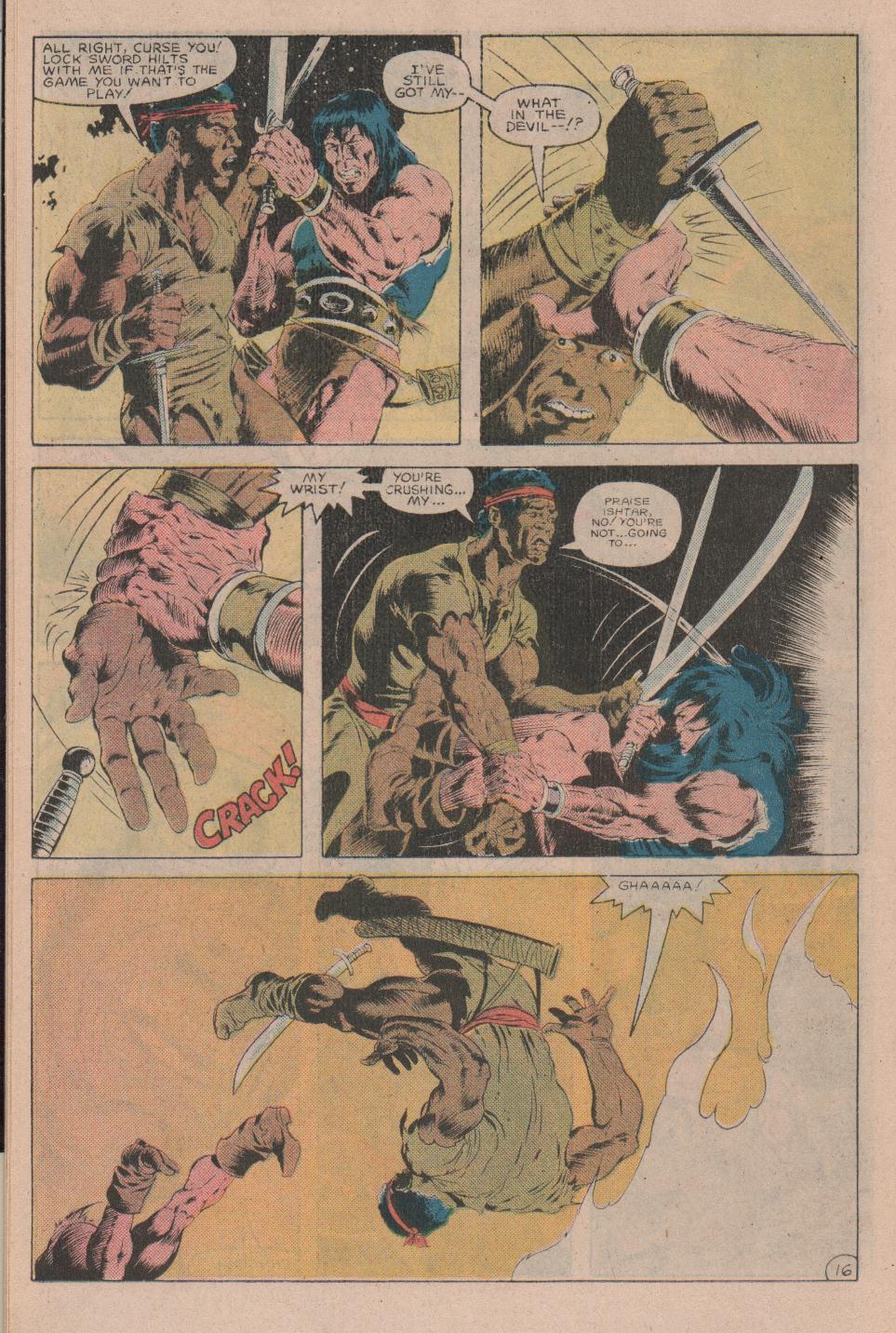 Read online Conan the Barbarian (1970) comic -  Issue #160 - 17