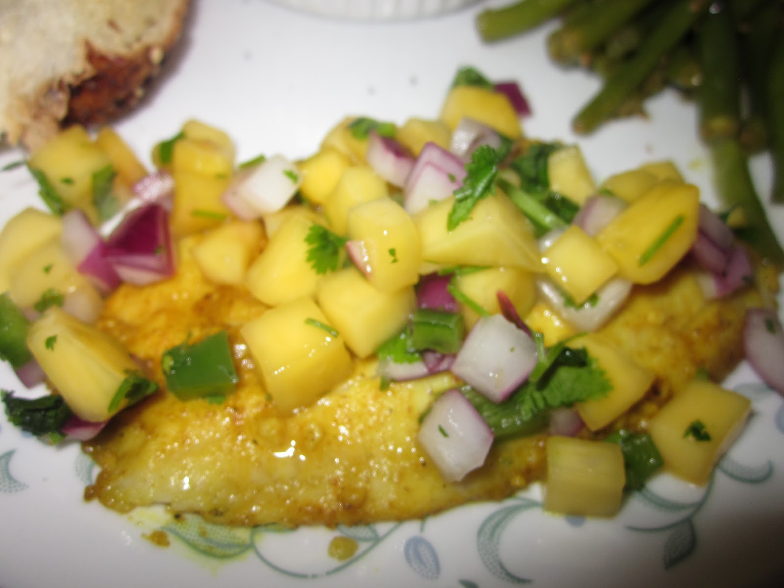 Utah Bountiful Baskets Recipes 7/7/2012 Basket Curried Tilapia with