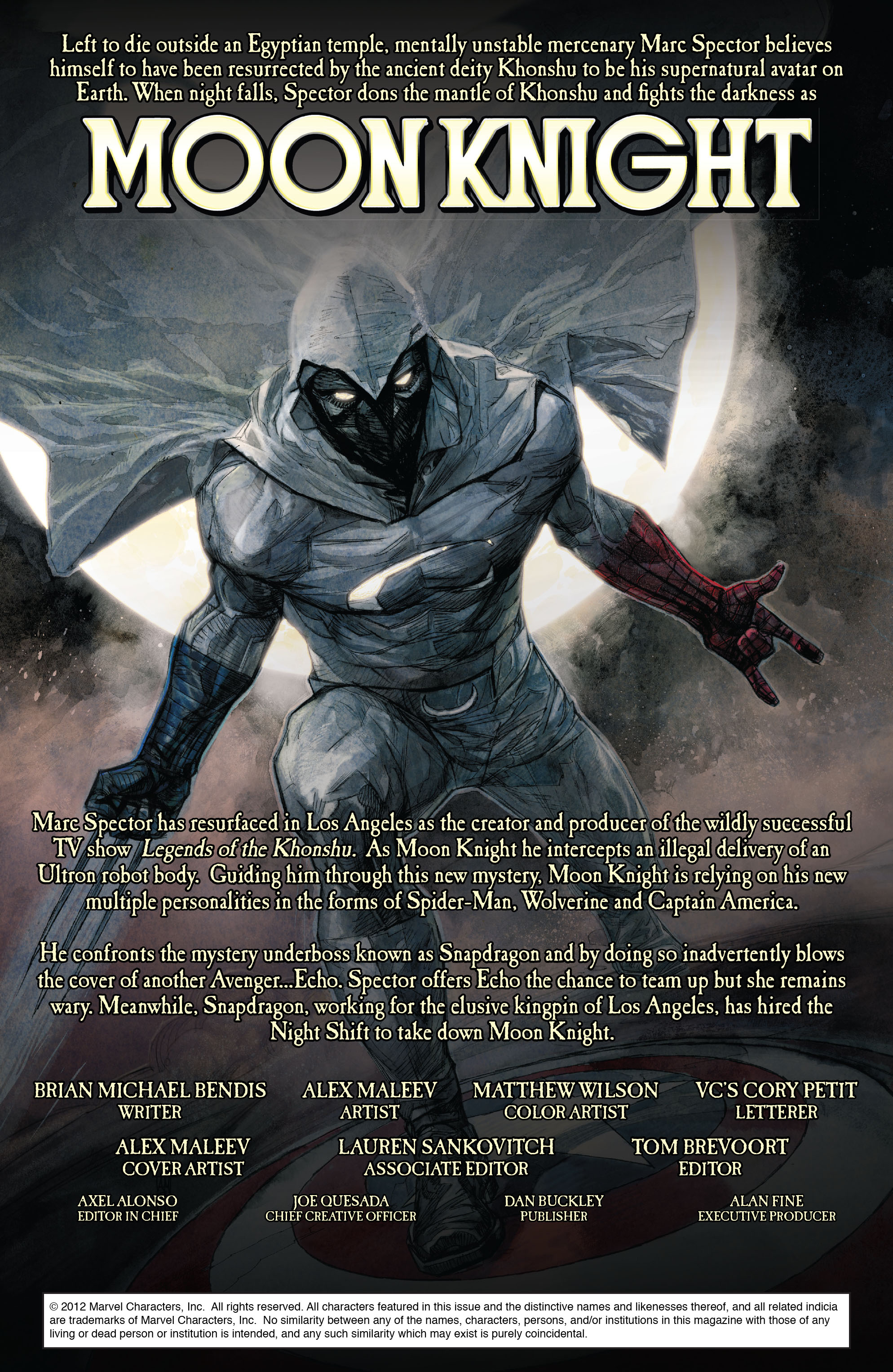 Moon Knight (2011) issue 4 - Page 2