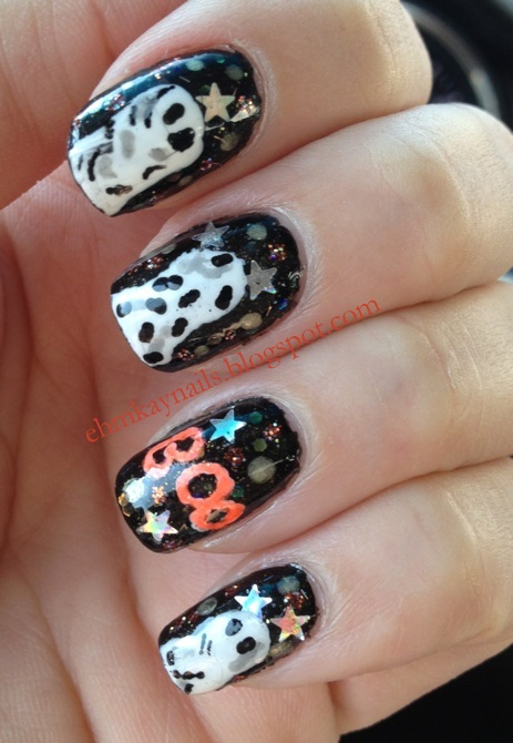 ehmkay nails: Charlie Brown Halloween Ghost Nails: This is ...