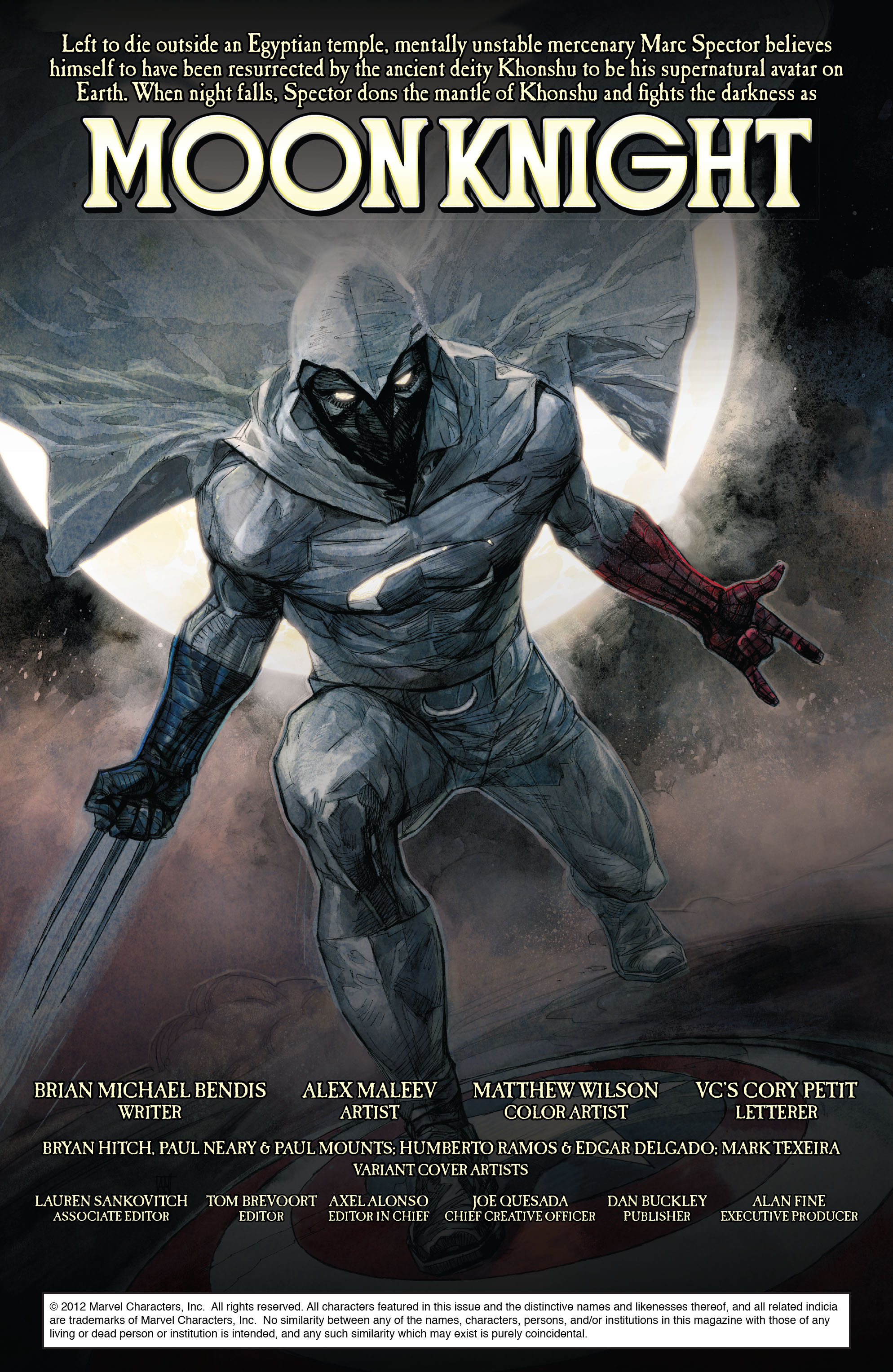 Read online Moon Knight (2011) comic -  Issue #1 - 2