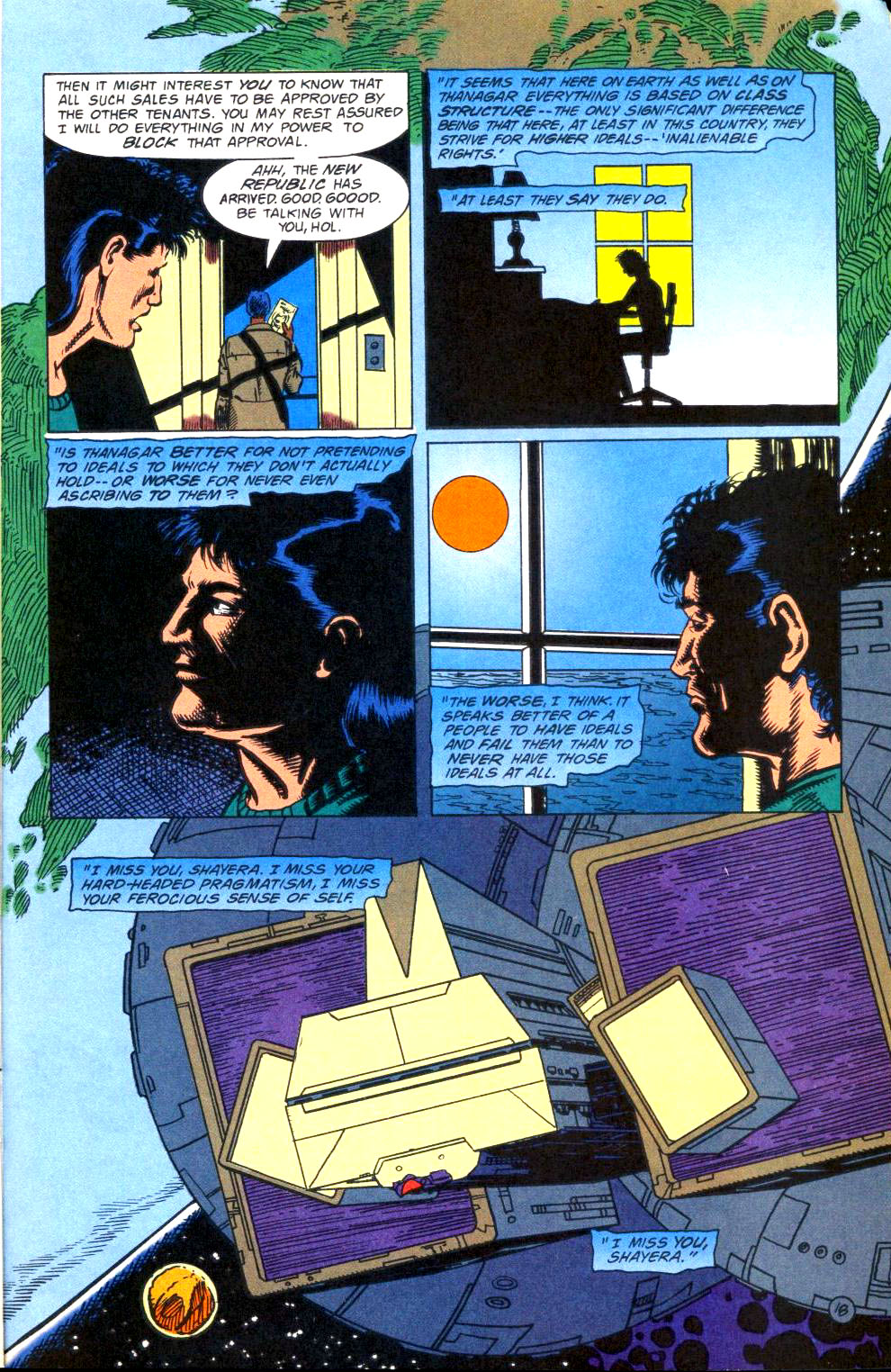 Read online Hawkworld (1990) comic -  Issue #10 - 19