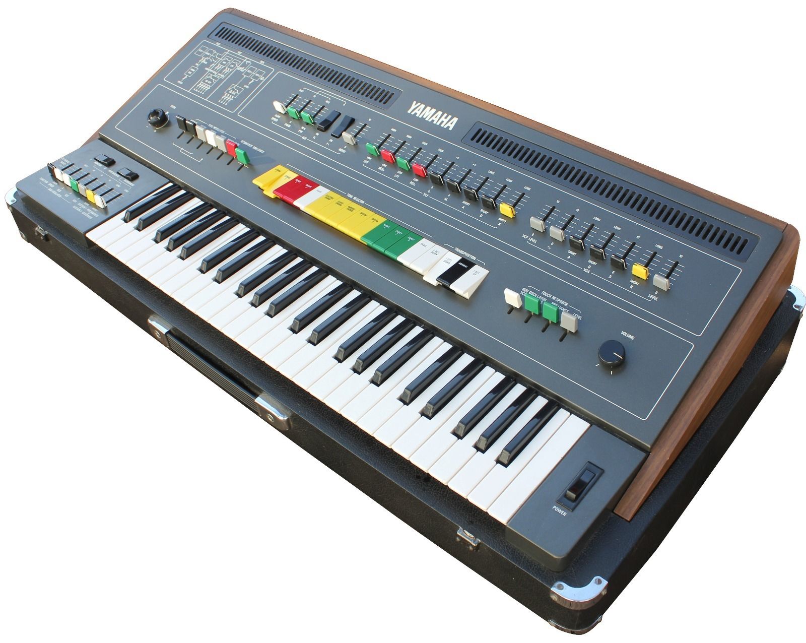 MATRIXSYNTH: Yamaha CS-50 Analog Polyphonic Synthesizer