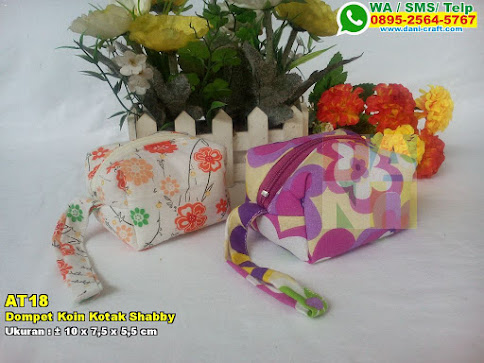 Dompet Koin Kotak Shabby