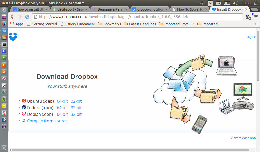Nautilus Dropbox Howto Howto Techno