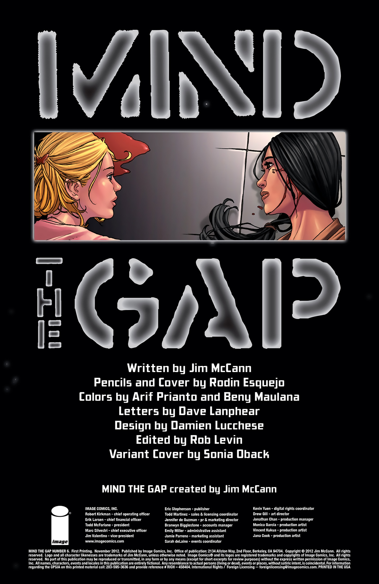 Read online Mind The Gap comic -  Issue #6 - 2