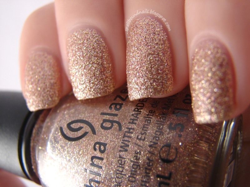 8. "From Rose Gold to Champagne: The Prettiest Gold Nail Shades" - wide 3
