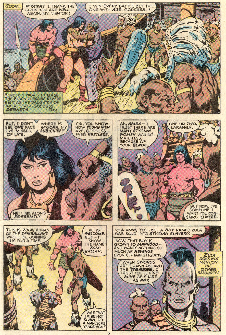 Read online Conan the Barbarian (1970) comic -  Issue #91 - 3