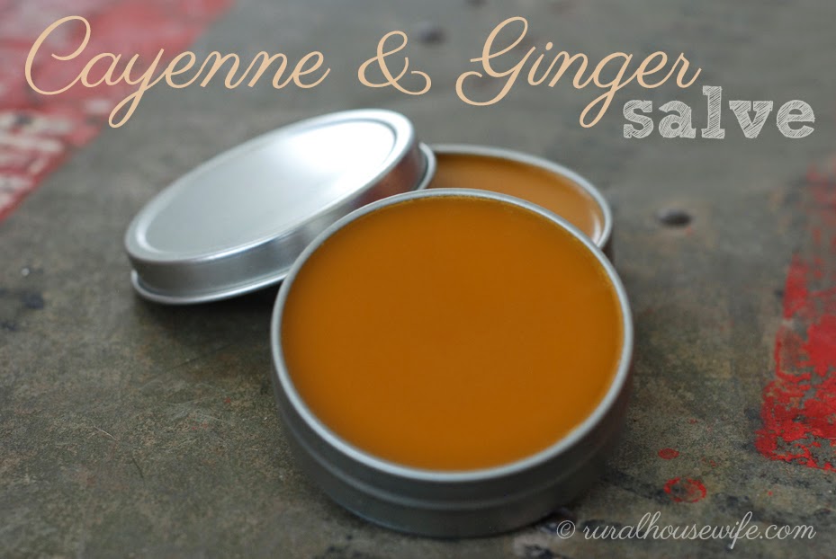 Making Scentz (aka Homemade Bath Products) Cayenne & Ginger Salve Recipe