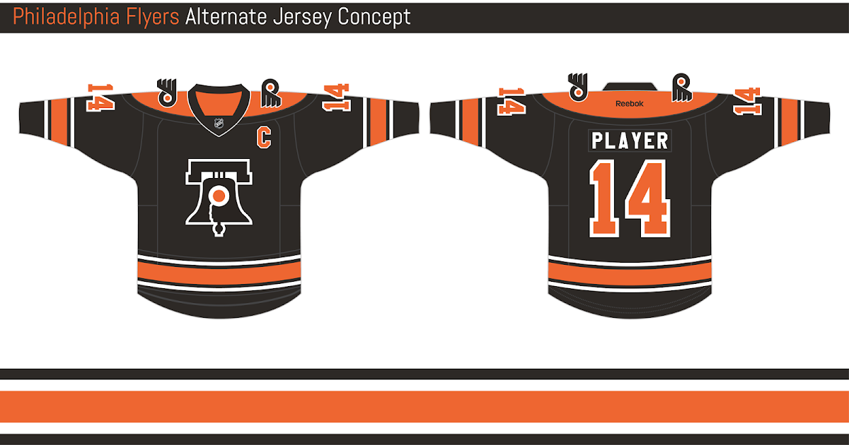 philadelphia flyers new alternate jersey